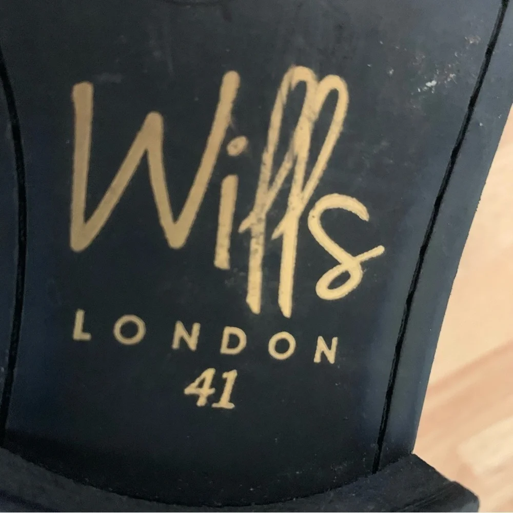 Wills London Vegan Leather Cap Toe Casual Shoes Size Uk 41 Us 8